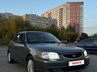 2007 Hyundai Accent ТагАЗ II, серый, 420000 рублей, вид 3