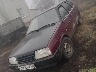 1993 Lada (ВАЗ) 21096, пурпурный, 90000 рублей, вид 1