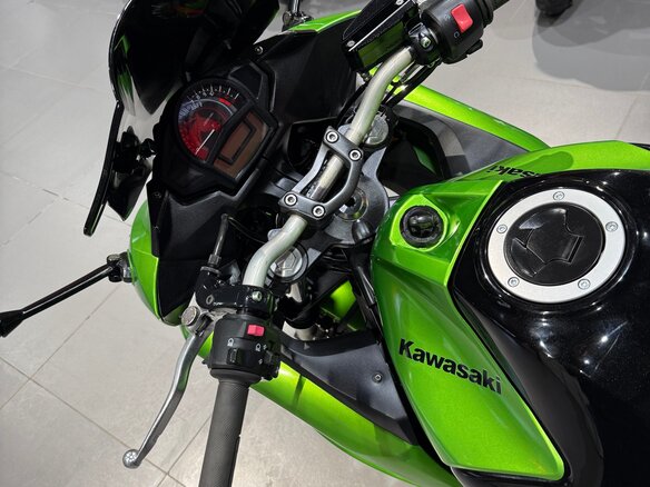 2013 Kawasaki ER-6F (Ninja 650R), зелёный, 445000 рублей - вид 12