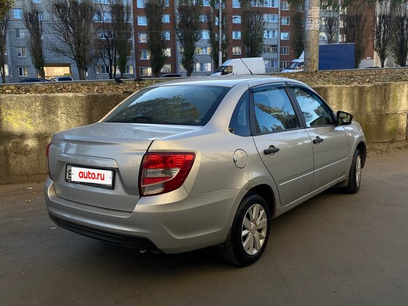 2020 Lada (ВАЗ) Granta I Рестайлинг, серый, 299000 рублей - вид 1