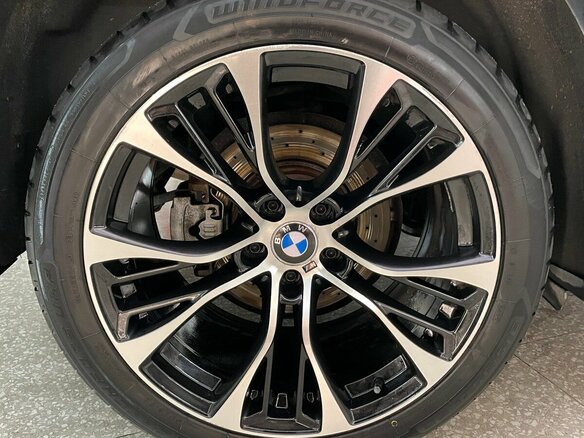 2013 BMW X6 30d I (E71) Рестайлинг, синий, 2500000 рублей - вид 19