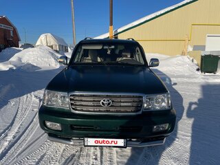 1999 Toyota Land Cruiser 105 100 Series, зелёный, 1666666 рублей, вид 2