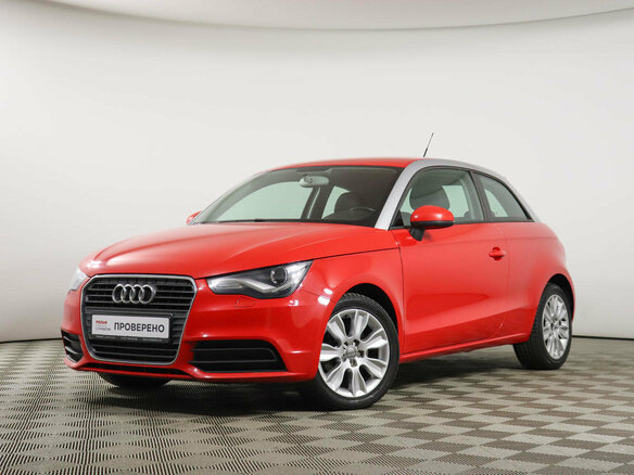 2011 Audi A1 I (8X), красный