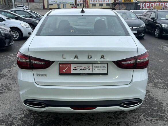 2023 Lada (ВАЗ) Vesta I Рестайлинг (NG), белый, 1129000 рублей - вид 6