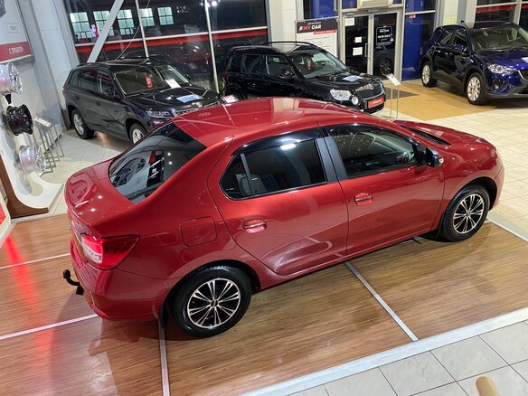 2014 Renault Logan II, красный - вид 6
