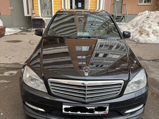 2011 Mercedes-Benz C-Класс 180 BlueEFFICIENCY III (W204), чёрный, 1100000 рублей, вид 1