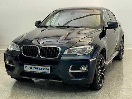 2013 BMW X6 30d I (E71) Рестайлинг, синий, 2500000 рублей, вид 1