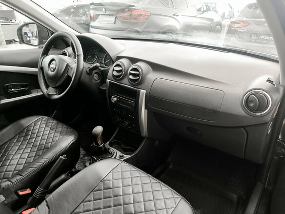 2014 Nissan Almera III (G15), чёрный, 750000 рублей - вид 10