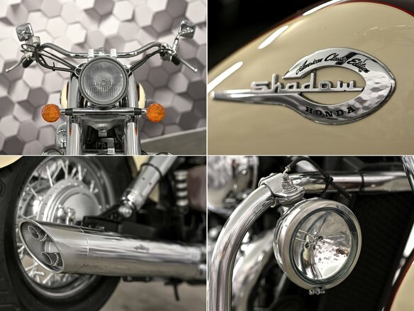 1998 Honda Shadow 750, коричневый, 425000 рублей - вид 9