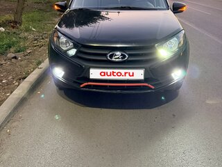 2020 Lada (ВАЗ) Granta I Рестайлинг, чёрный, 520000 рублей, вид 1