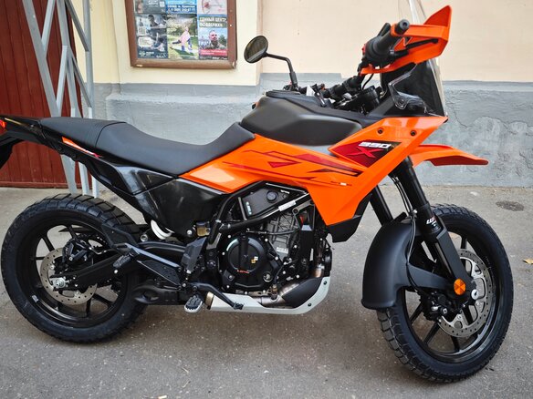 2026 KTM 390 Adventure, оранжевый, 670000 рублей