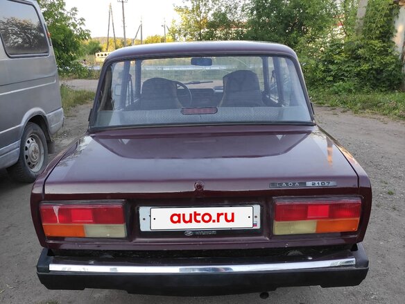 2007 Lada (ВАЗ) 2107, красный - вид 2