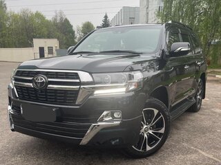 2021 Toyota Land Cruiser 200 Series Рестайлинг 2, чёрный, 10500000 рублей, вид 1