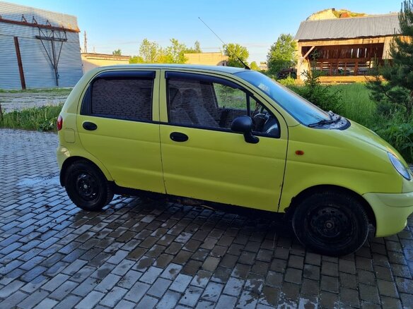 2006 Daewoo Matiz I Рестайлинг, жёлтый - вид 1