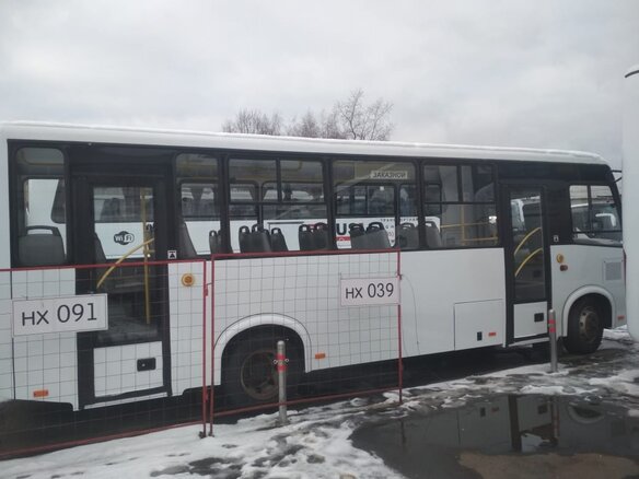 2015 ПАЗ 3204, белый - вид 2