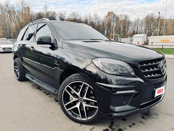 2012 Mercedes-Benz M-Класс AMG 63 AMG III (W166), чёрный, 3100000 рублей - вид 5