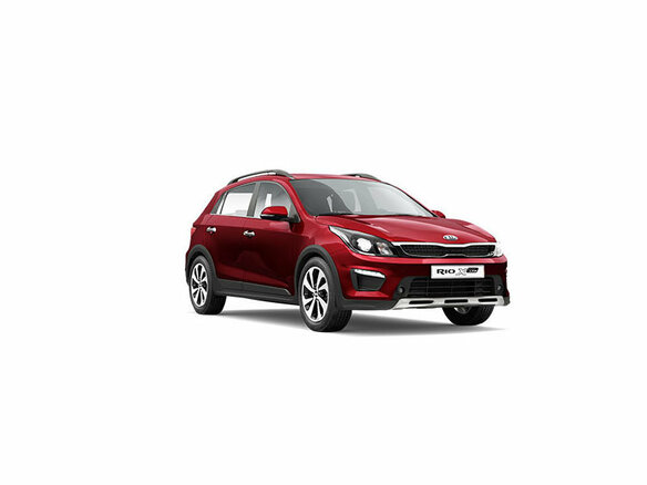 2020 Kia Rio X-Line IV, красный - вид 2