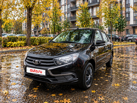 2024 Lada (ВАЗ) Granta I Рестайлинг, чёрный, 770000 рублей, вид 1