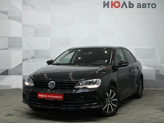 2015 Volkswagen Jetta VI Рестайлинг, чёрный, 920000 рублей, вид 1