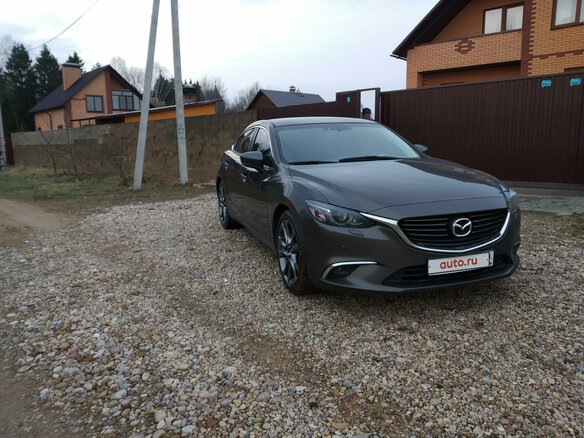 2017 Mazda 6 III (GJ) Рестайлинг, коричневый, 1770000 рублей - вид 3