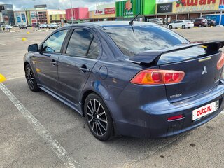 2008 Mitsubishi Lancer X, синий, 665000 рублей, вид 2