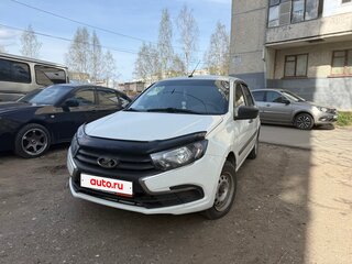 2019 Lada (ВАЗ) Granta I Рестайлинг, белый, 385000 рублей, вид 1