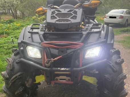 2011 BRP Can-Am Outlander 800, жёлтый, 950000 рублей, вид 4