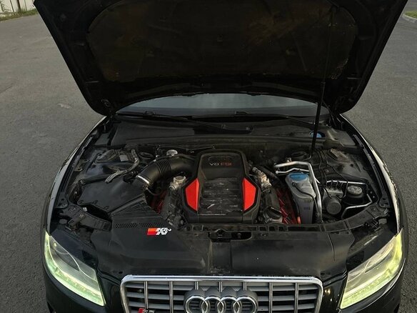 2007 Audi S5 I (8T), чёрный, 950000 рублей - вид 2