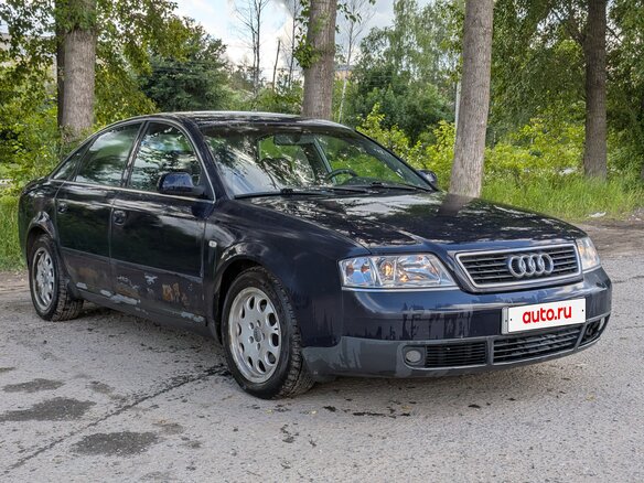 2000 Audi A6 II (C5), синий, 295000 рублей - вид 3