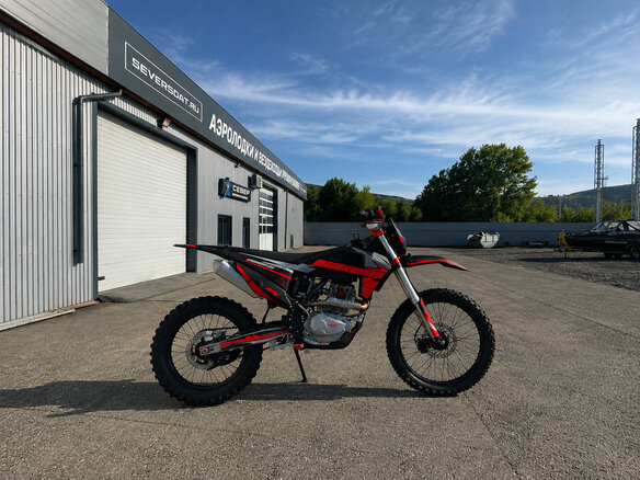 2026 PitonMoto MX5 QUANT CB300RL, чёрный, 153420 рублей - вид 1
