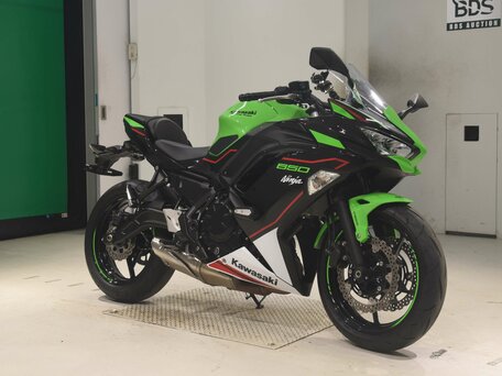 2022 Kawasaki Ninja 650, зелёный, 780000 рублей, вид 1