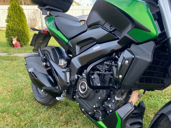 2022 Bajaj Dominar 400, зелёный, 340000 рублей - вид 17