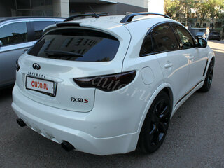 2012 Infiniti FX50 II (S51) Рестайлинг, белый, 2297000 рублей, вид 2