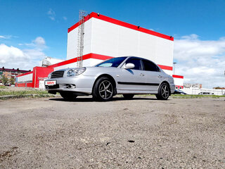 2007 Hyundai Sonata ТагАЗ IV (EF) Рестайлинг, серебристый, 500000 рублей, вид 3
