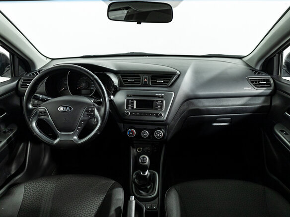 2015 Kia Rio III Рестайлинг, коричневый, 849585 рублей - вид 12