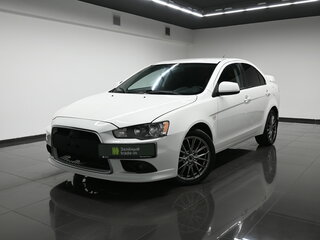 2012 Mitsubishi Lancer X Рестайлинг, белый, 860000 рублей, вид 1