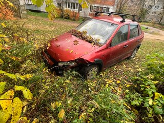 2006 Lada (ВАЗ) Kalina I, красный, 35000 рублей, вид 2