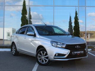 2021 Lada (ВАЗ) Vesta I, серебристый, 990000 рублей, вид 3
