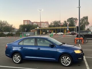 2019 Skoda Rapid I Рестайлинг, синий, 1500000 рублей, вид 2