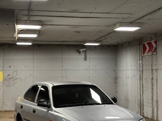 2008 Hyundai Accent ТагАЗ II, серебристый, 620000 рублей, вид 2
