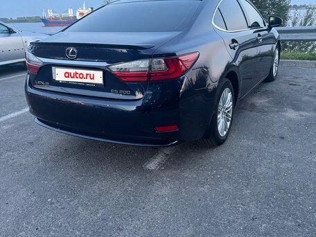 2015 Lexus ES 200 VI Рестайлинг, синий, 2450000 рублей, вид 2