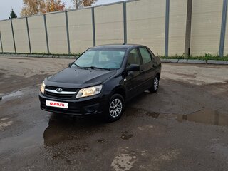 2018 Lada (ВАЗ) Granta I Рестайлинг, чёрный, 305000 рублей, вид 3