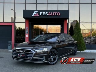 2019 Audi A8 Long 60 TFSI IV (D5), коричневый, 6500000 рублей, вид 1
