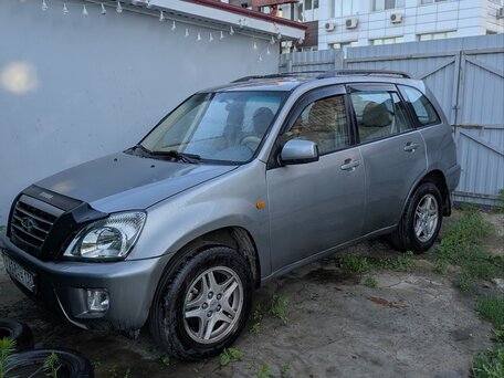 2009 Chery Tiggo (T11) I, серый, 470000 рублей, вид 4