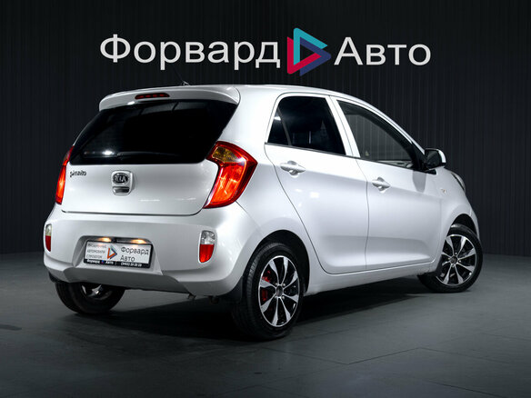 2012 Kia Picanto II, серебристый, 599000 рублей - вид 6