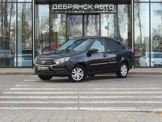 2019 Lada (ВАЗ) Granta I Рестайлинг, чёрный, 690000 рублей, вид 1