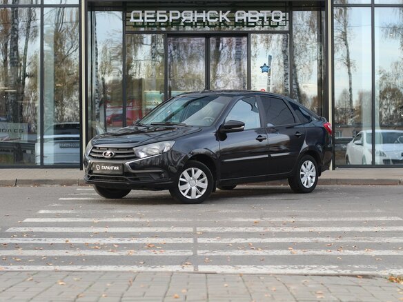 2019 Lada (ВАЗ) Granta I Рестайлинг, чёрный, 690000 рублей
