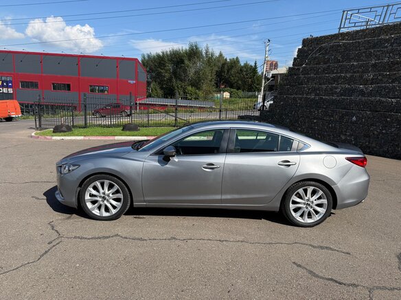 2013 Mazda 6 III (GJ), серебристый, 1200000 рублей - вид 5