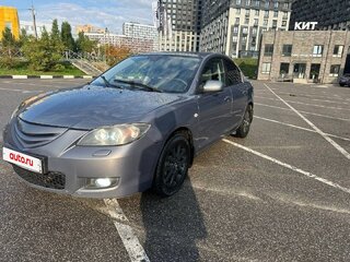 2008 Mazda 3 I (BK) Рестайлинг, серый, 700000 рублей, вид 2
