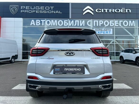 2024 Chery Tiggo 4 Pro I Рестайлинг, серый, 1570000 рублей - вид 5